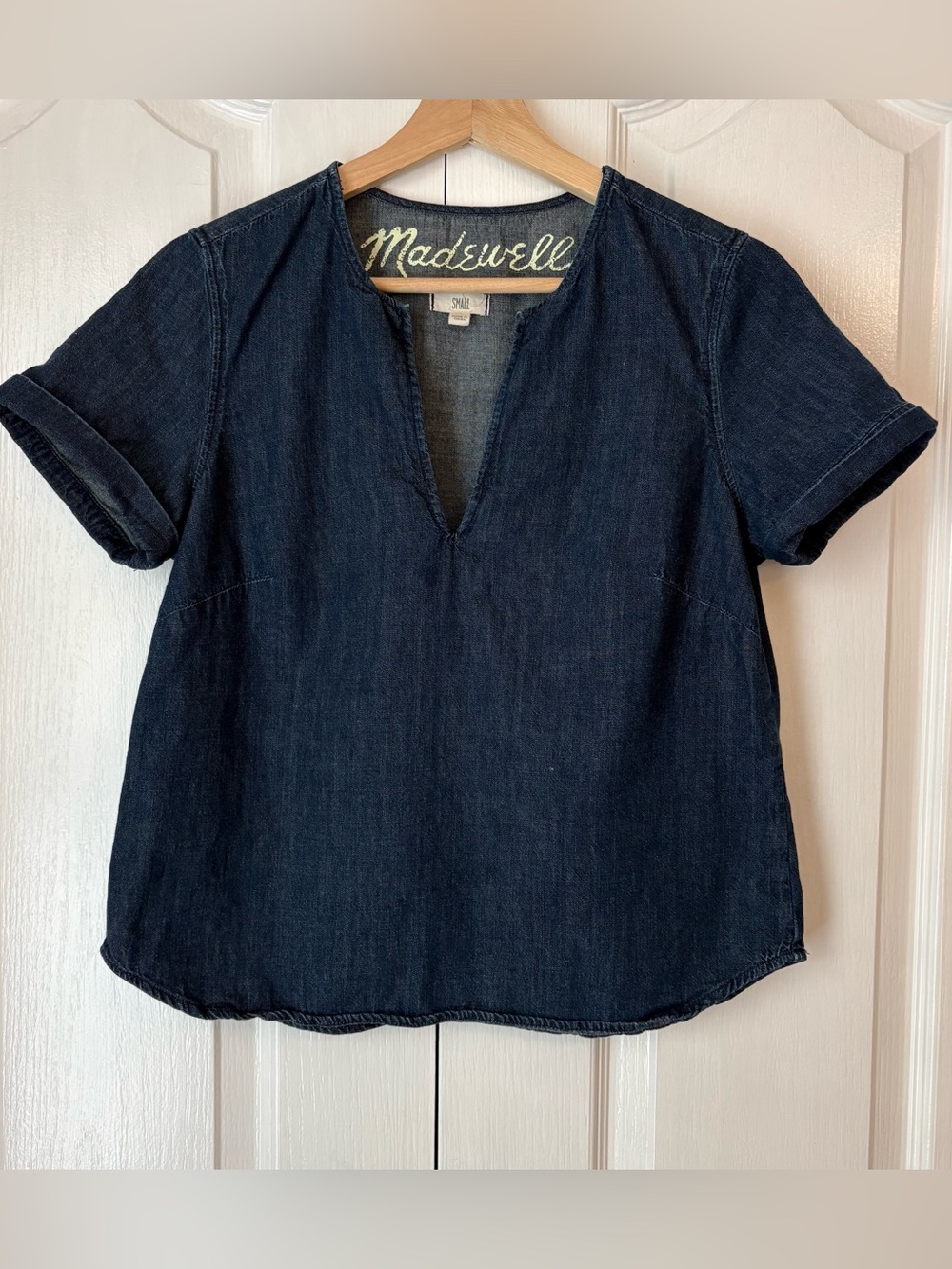 Madewell Denim Top, S 💙